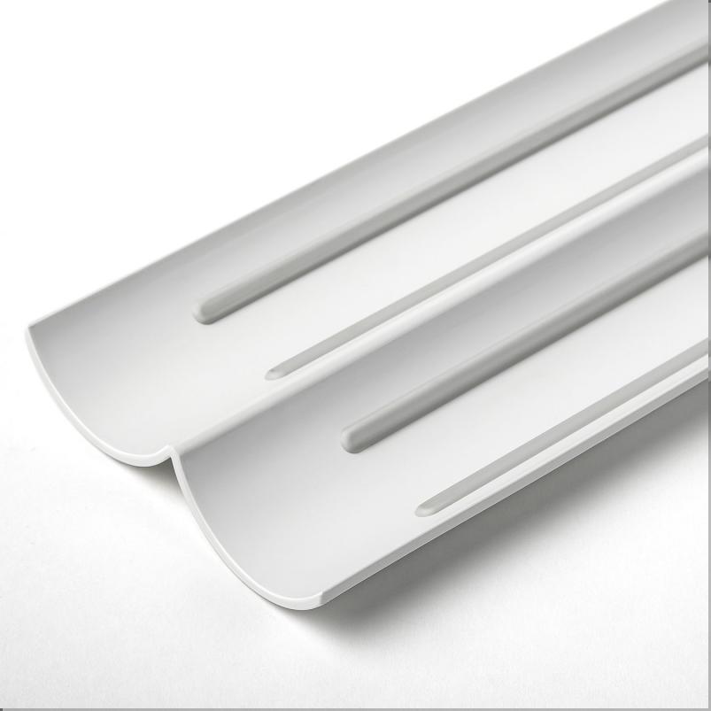 UPPDATERA ウップダテラ スパイスラック - ホワイト 10x50 cm