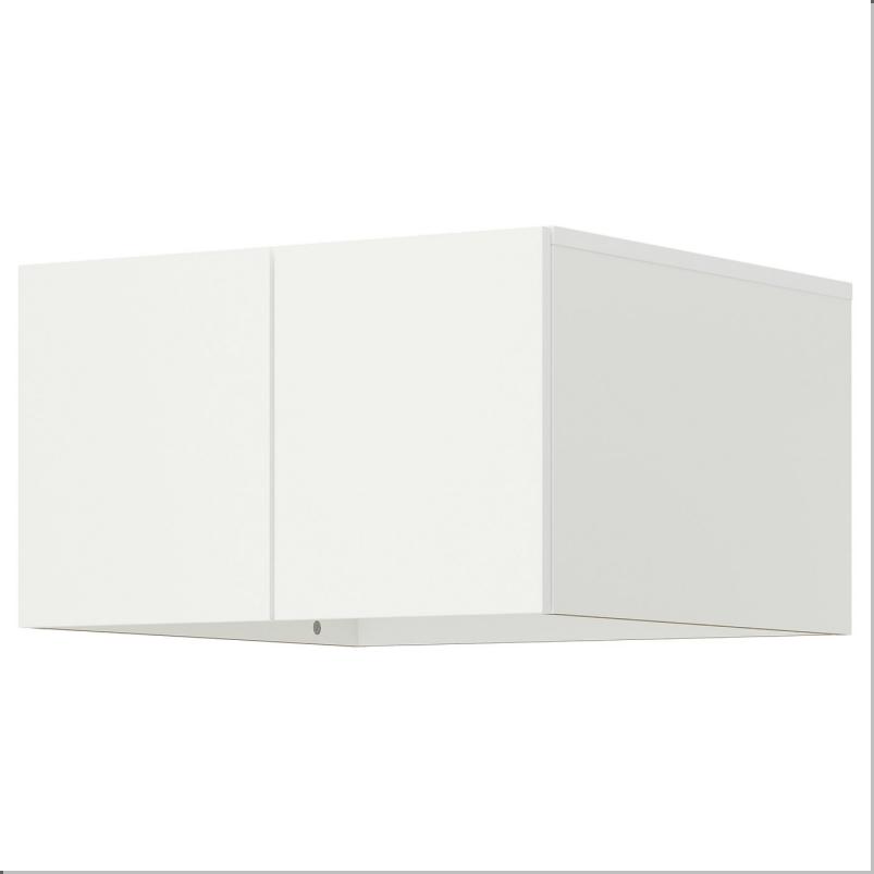 LASTARE ラスタレ 上部追加ユニット 扉付き - ホワイト 60x62x36cm