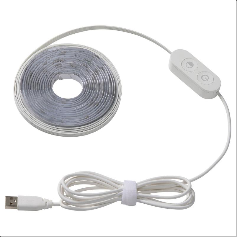 KABBLEKA カブレッカ LEDテープライト USB付き - 色調節可能 3m
