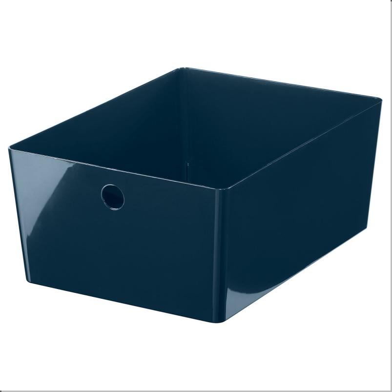 KUGGIS クッギス ボックス - ブラックブルー 26x35x15cm