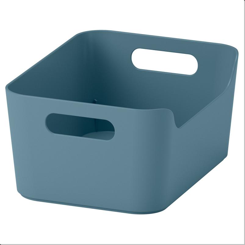 UPPDATERA ウップダテラ ボックス - グレーブルー 24x17cm
