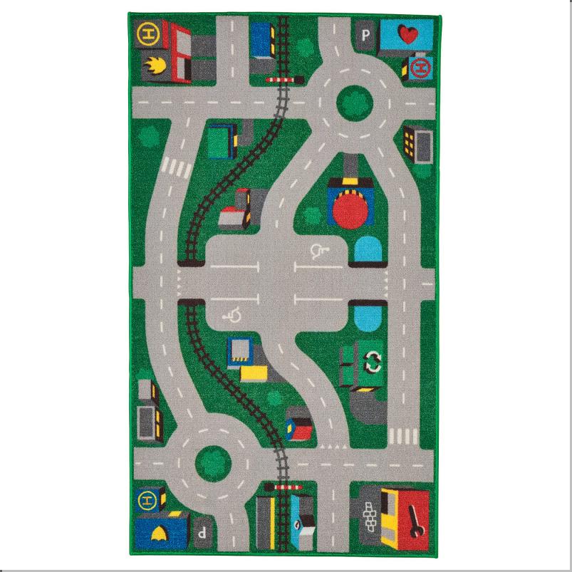 LILLABO リラブー ラグ - グリーン 75x133cm