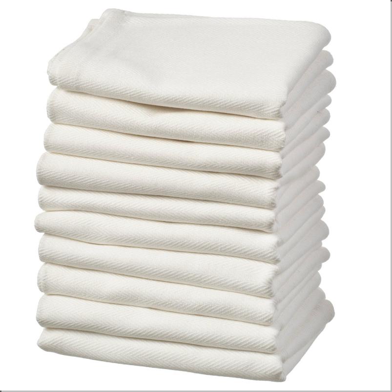 RODSPATTA ロードスペッタ キッチンクロス - ホワイト 45x60cm