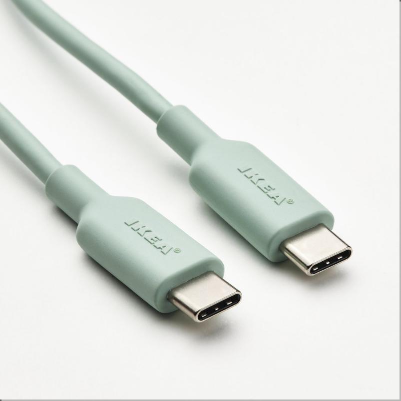 SITTBRUNN シットブルン USB-C - USB-C - ライトグリーン 1.0m