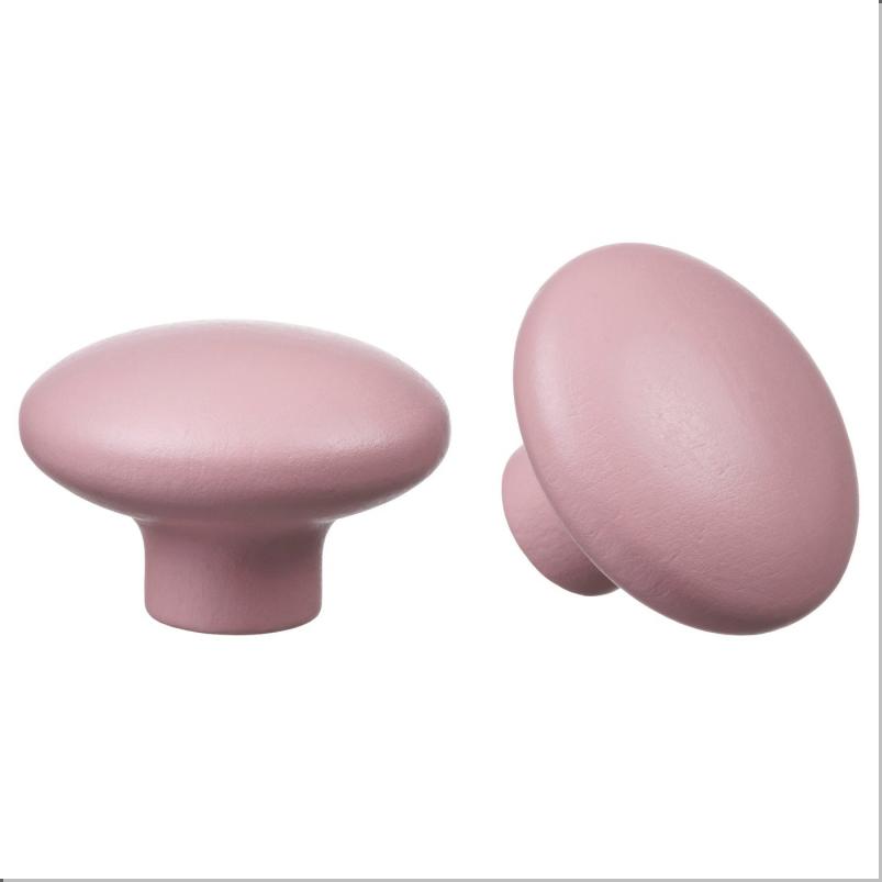 PLOCKAR プロッカル ノブ - ペールピンク 49mm