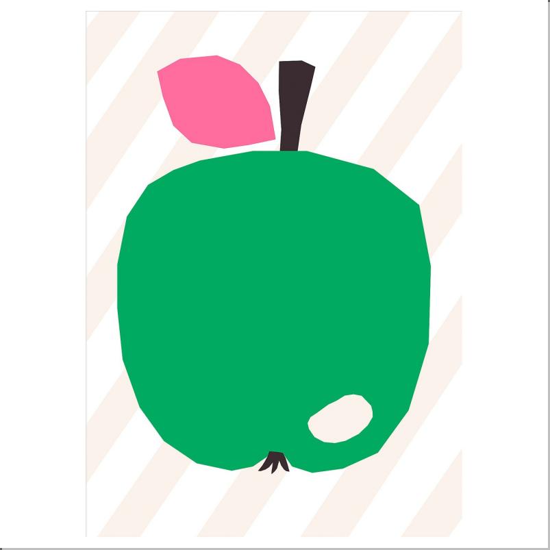 PJATTERYD プィエッテリード アート - ビッグアップル 50x70cm