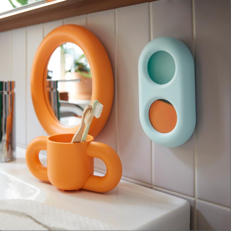 HUMLESJON フムレショーン タイマー 吸盤付き - ターコイズ