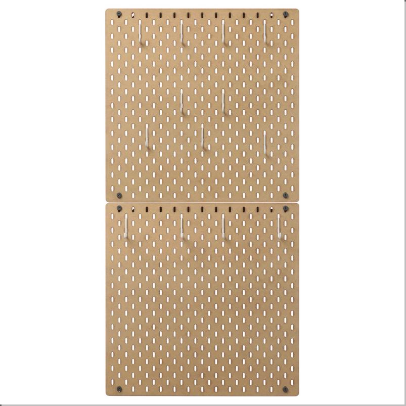 SKADIS スコーディス 有孔ボードコンビネーション - 木製 56x112cm