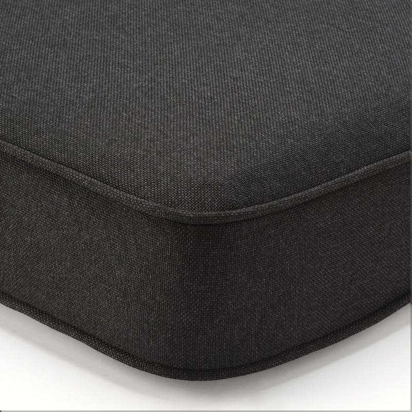 JARPON/DUVHOLMEN イェルポーン/デューヴホルメン シートクッション 屋外用 - チャコール 62x62cm
