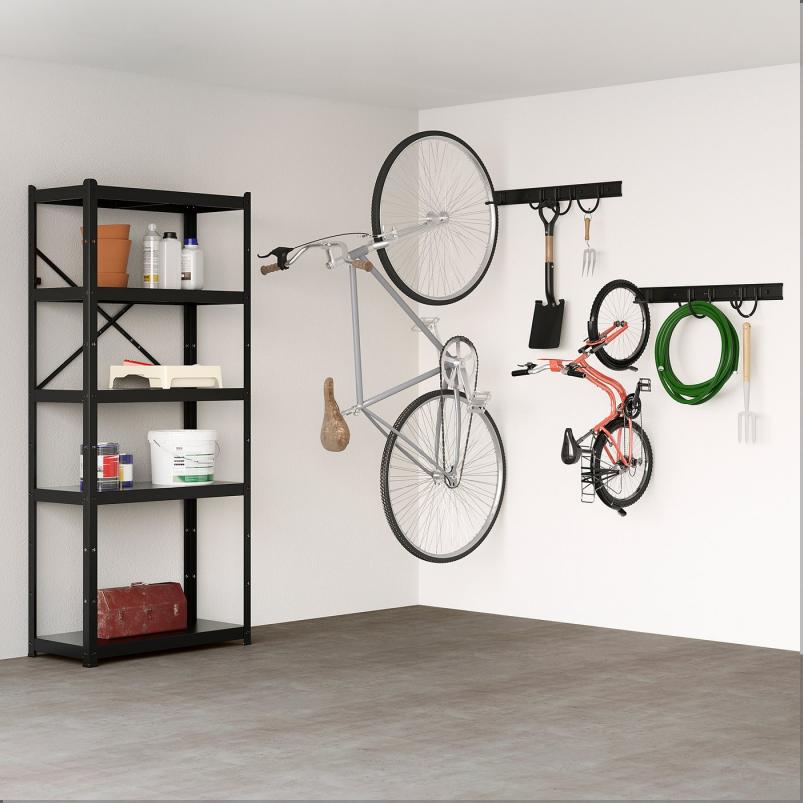 BROR ブロール シェルフユニット - ブラック 85x40x190 cm