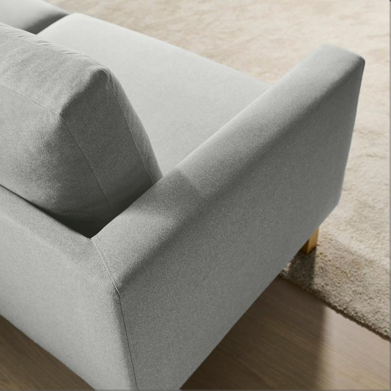 SALTSJOBADEN サルトショバーデン 2人掛けソファ - トネルード グレー