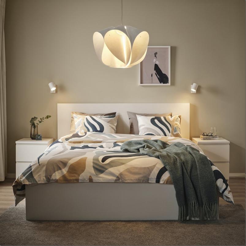 BACKNATE ベックナーテ / HAVSDJUP ハーヴスユープ ペンダントランプ - ホワイト 50cm