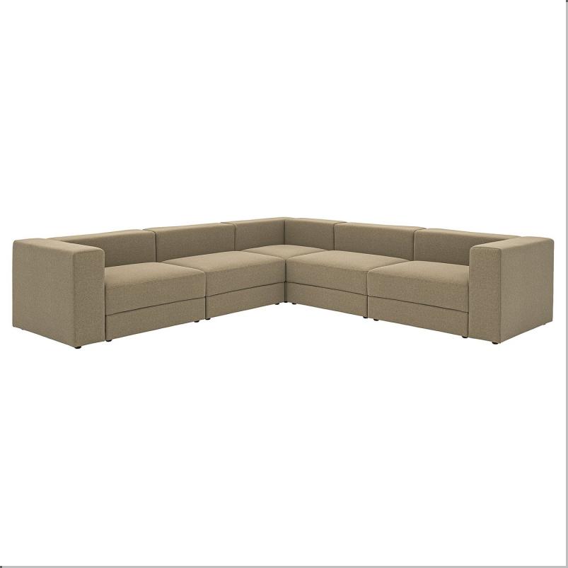 JATTEBO イェッテボ 6人掛けモジュールコーナーソファ - ヨハネスホブ ブラウンベージュ
