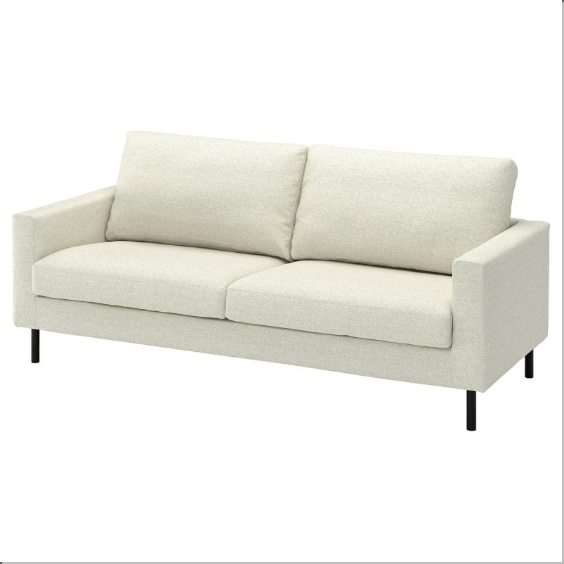 SALTSJOBADEN サルトショバーデン 3人掛けソファ - グンナレド ベージュ