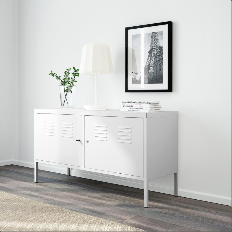 IKEA PS キャビネット - ホワイト 119x63cm