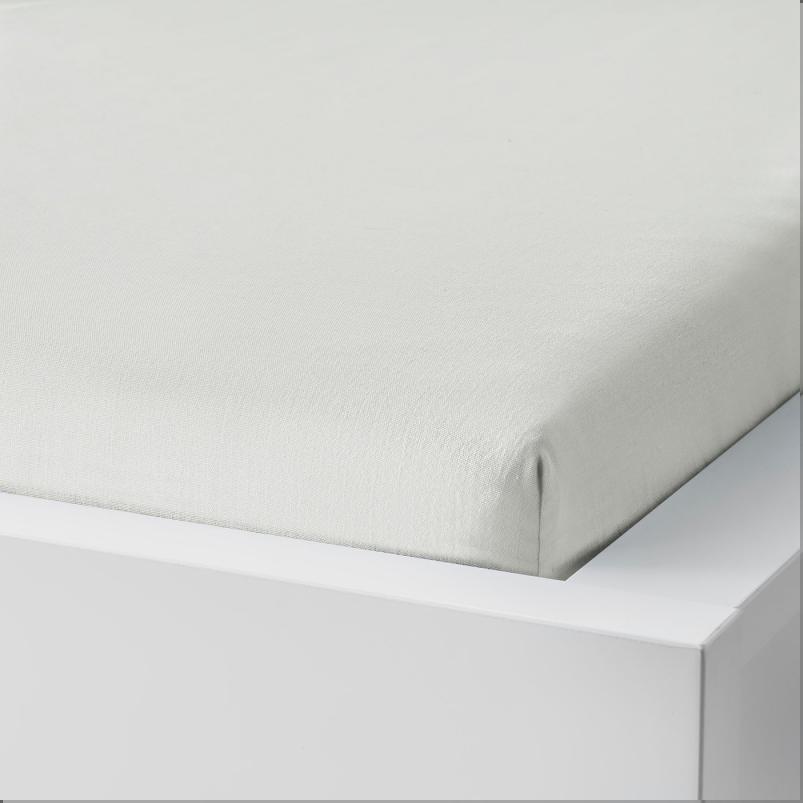 TAGGVALLMO タッグヴァッルモ ボックスシーツ - ホワイト 90x200cm