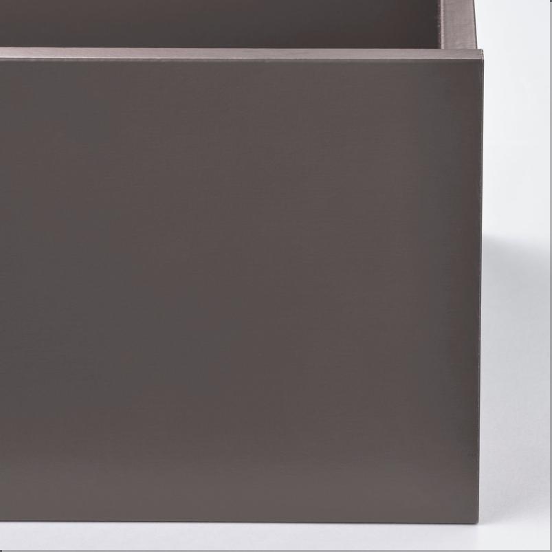 KOMPLEMENT コムプレメント 引き出し - ダークグレー 50x35cm