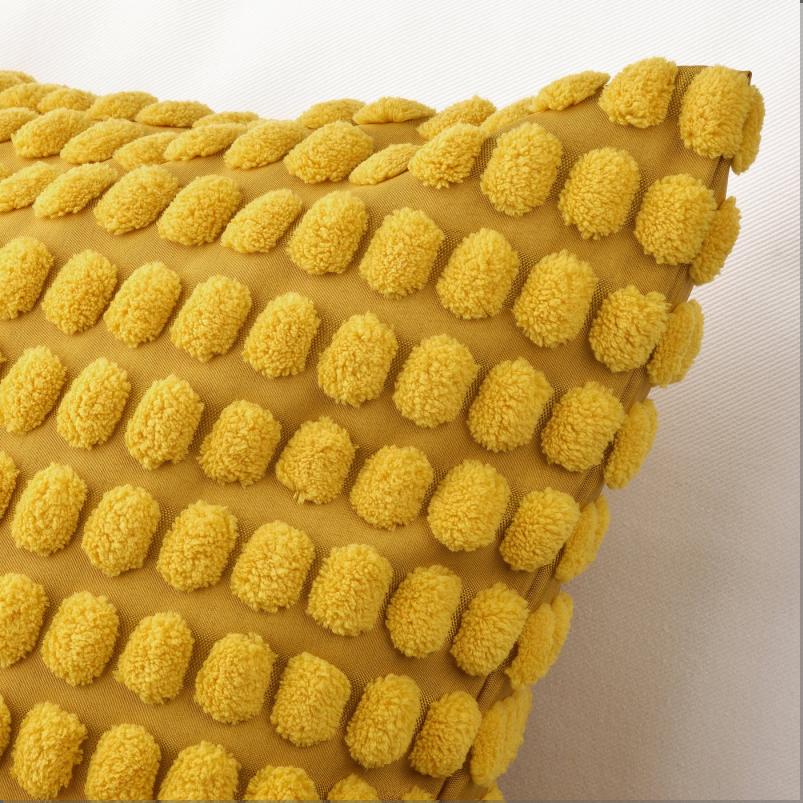 SVARTPOPPEL スヴァルトポッペル クッション - イエロー 30x65cm