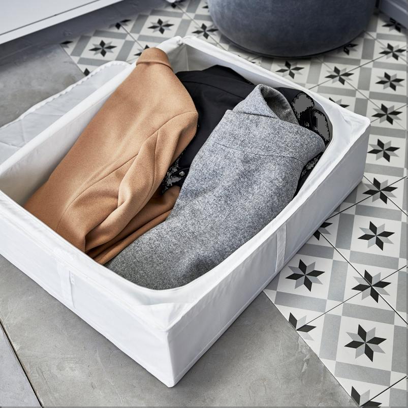 SKUBB スクッブ 収納ケース - ホワイト 65x53x19cm