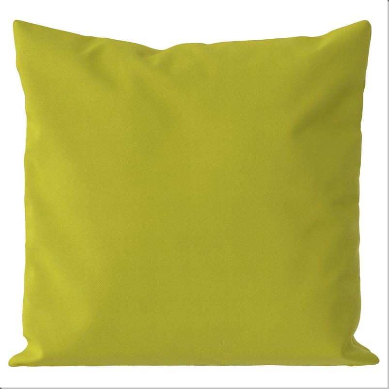 HJARTERO イェルテロー クッションカバー - イエローグリーン 屋外用/室内 50x50cm