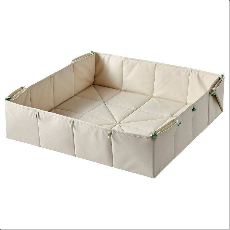 GREJSIMOJS グレイシモイス マット/収納ボックス - 折りたたみ式/ベージュ