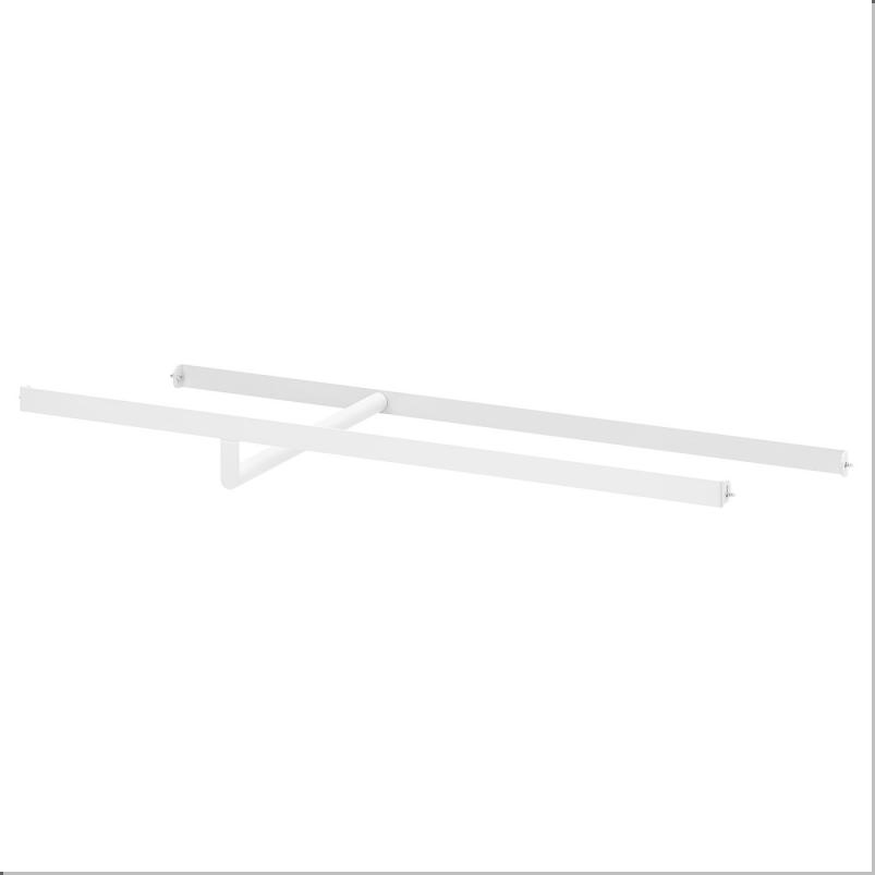 ALTARLIDEN アールタルリデン ハンガーレール - ホワイト 80x42cm