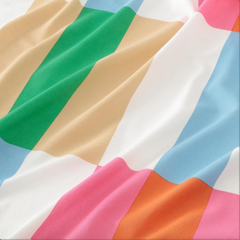KLIBBKORSORT クリッブコルスオルト カットクロス - マルチカラー/ストライプ 150x300cm