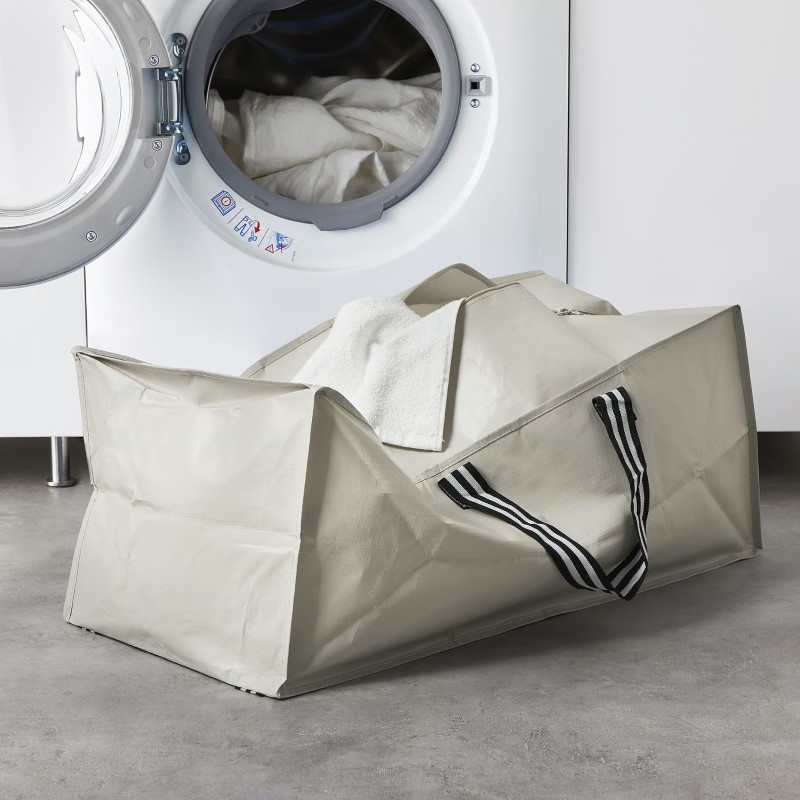 GORSNYGG ヨールスニグ トロリー用バッグ - ライトベージュ 73x35x30cm/76L