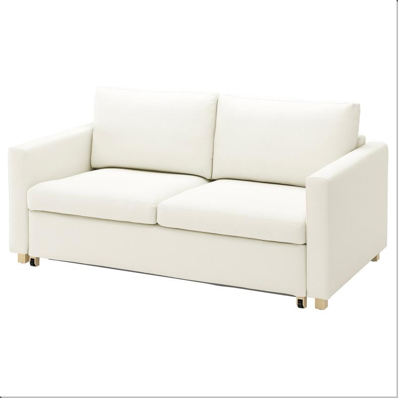 SALTSJOBADEN サルトショバーデン カバー 2人掛けソファベッド用 - ブレキンゲ ホワイト