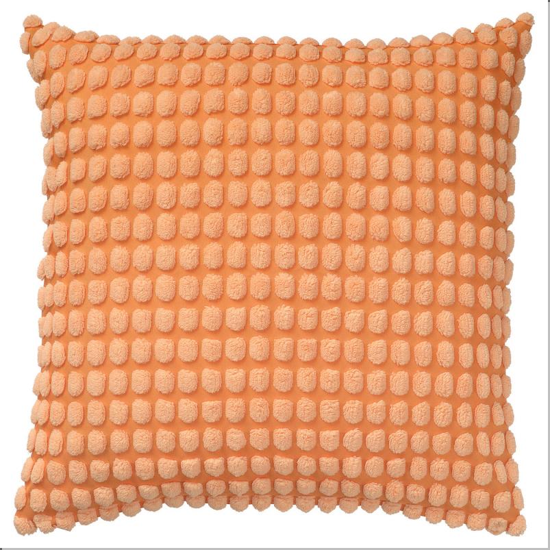 SVARTPOPPEL スヴァルトポッペル クッションカバー - ライトオレンジ 50x50cm