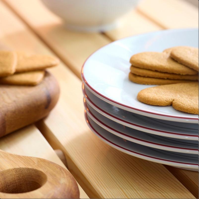 VINTERFINT ヴィンテルフィント サイドプレート - ホワイト/レッド 20cm