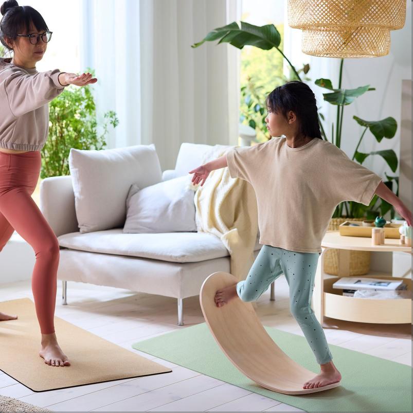 GREJSIMOJS グレイシモイス バランスボード 子ども用 - 木製