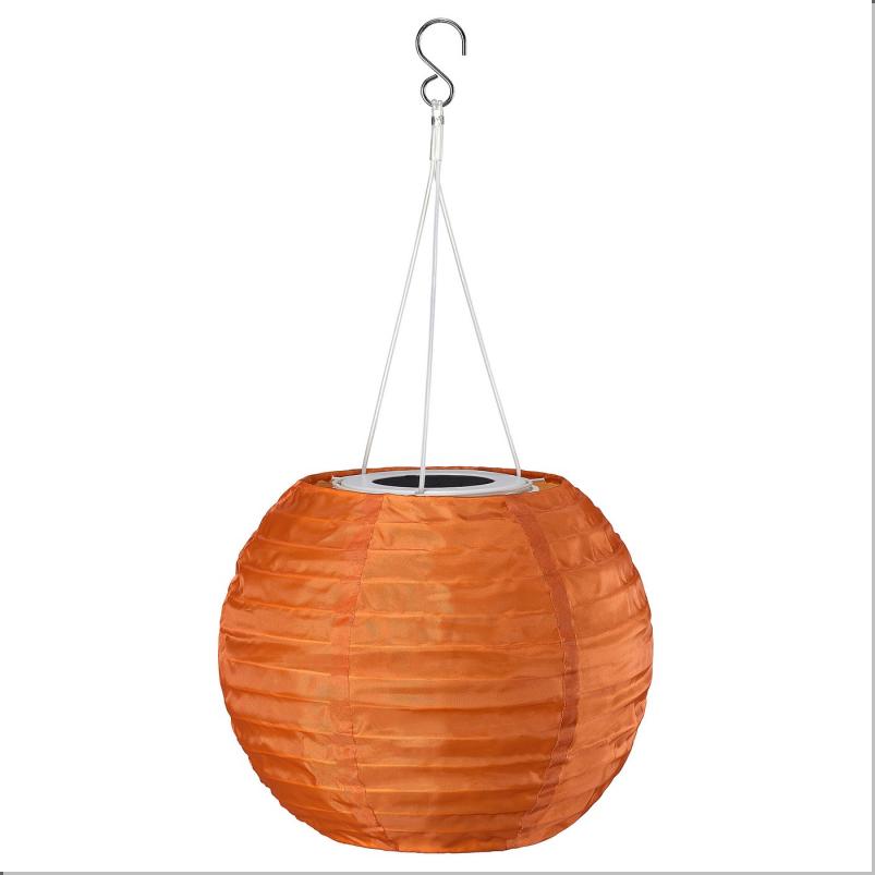 SOLVINDEN ソルヴィンデン ペンダントランプ - 太陽電池式/オレンジ 22cm