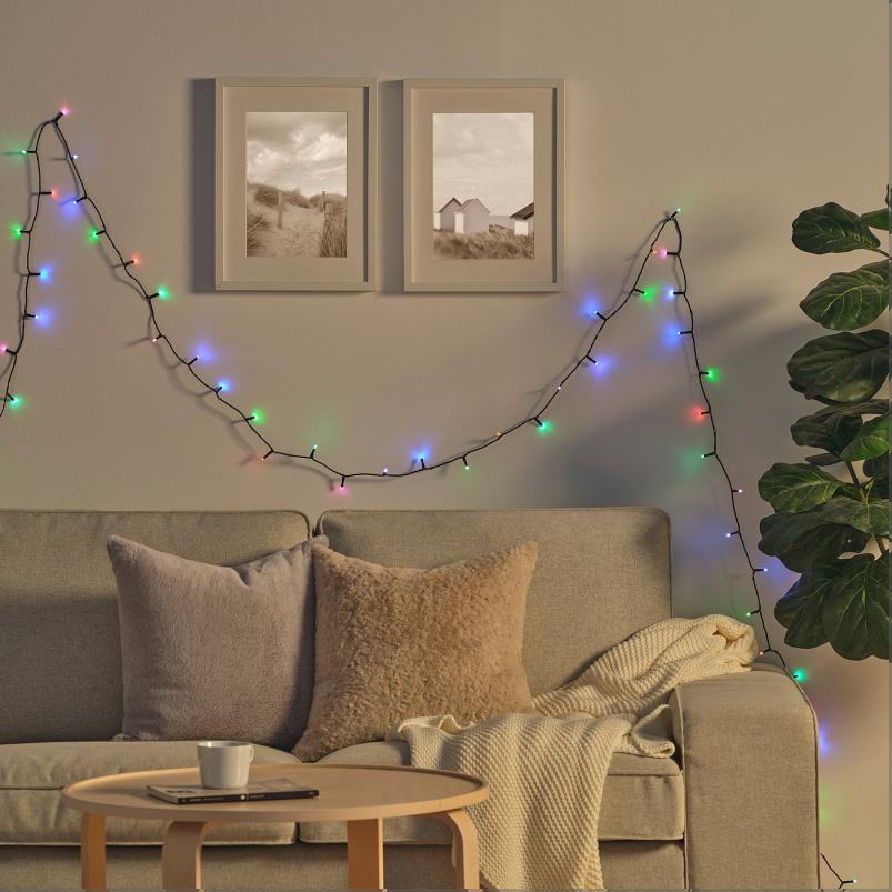 GETKAL ゲットコール LEDライトチェーン - 色調節可能 室内 35.7m