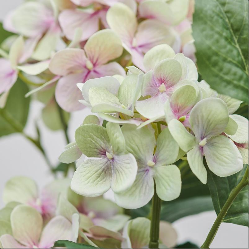 FEJKA フェイカ 人工観葉植物 - 室内/屋外用/アジサイ ホワイト 12cm