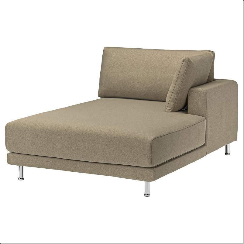 UPPAKRA ウッポークラ カバー 寝椅子モジュール右用 - ヨハネスホブ ブラウンベージュ