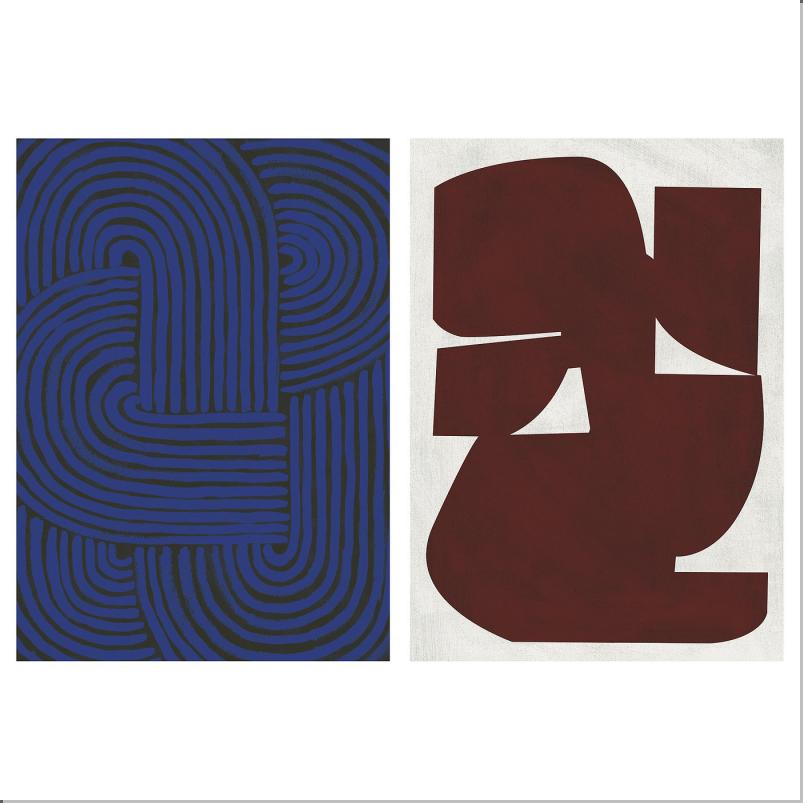 PJATTERYD プィエッテリード アート - エネレーヴェ＆アルクマール 50x70cm