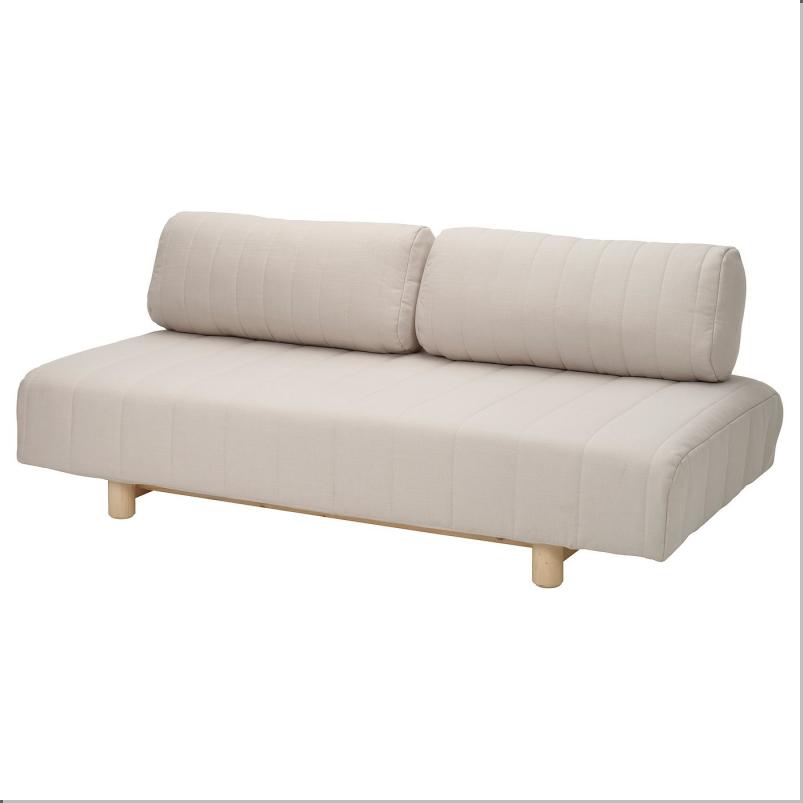 IKEA PS 2026 3人掛けソファベッド - スキフテボー ライトグレーベージュ