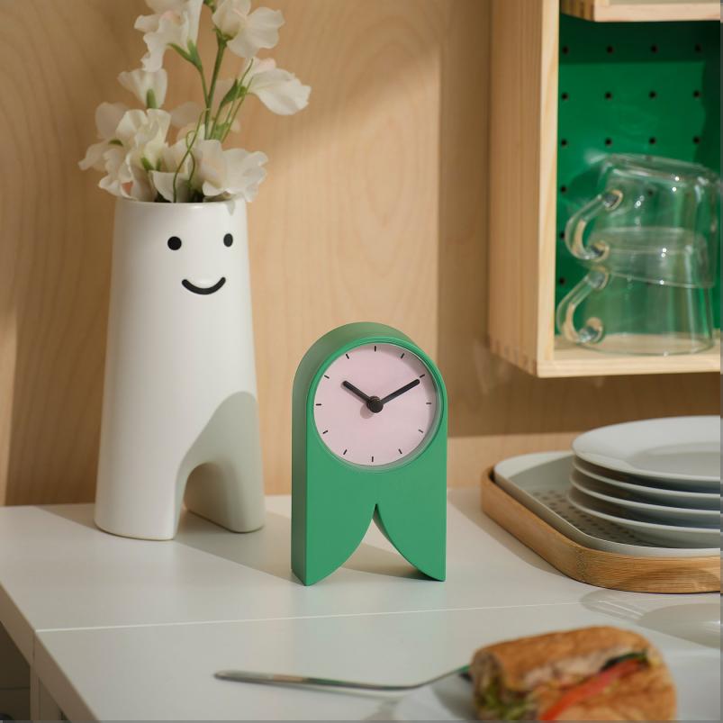 FLODKRAFTA フロードクレフタ 時計 - グリーン/ピンク 8x15x4cm