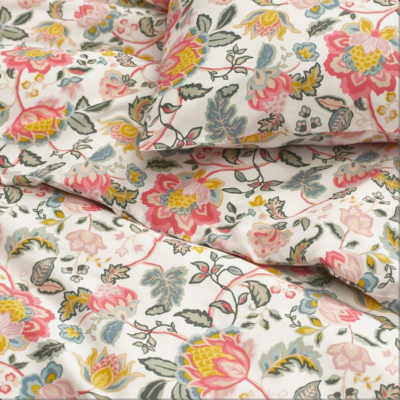 DAGGSALVIA ダッグサルヴィア 掛け布団カバー＆枕カバー（枕カバー2枚） - マルチカラー/フローラルパターン 200x200/50x60cm