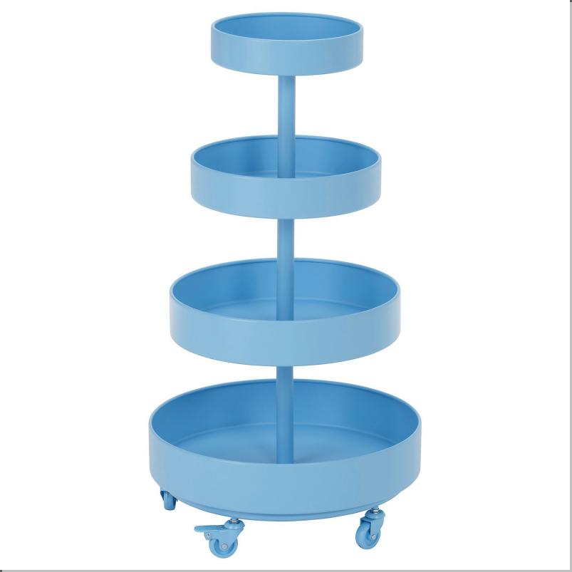 IKEA PS 2026 ワゴン - ブルー 89x48 cm