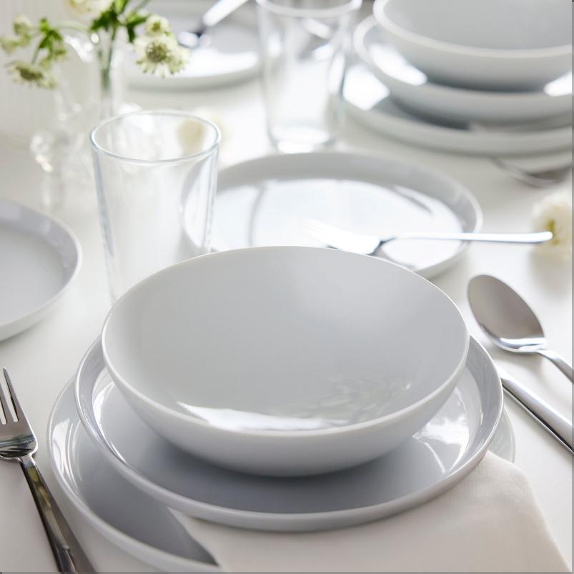 IKEA 365+ 食器18点セット - ホワイト
