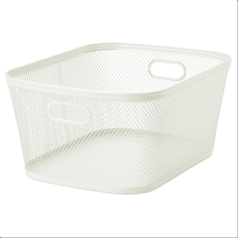 SLATTERANG スロッテレング 収納バスケット - オフホワイト 25x32x15cm