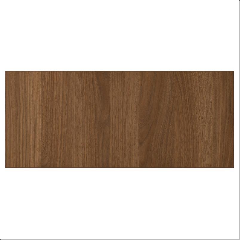 LAPPVIKEN ラップヴィーケン 引き出し前部 - ブラウン/ウォールナット調 60x26cm