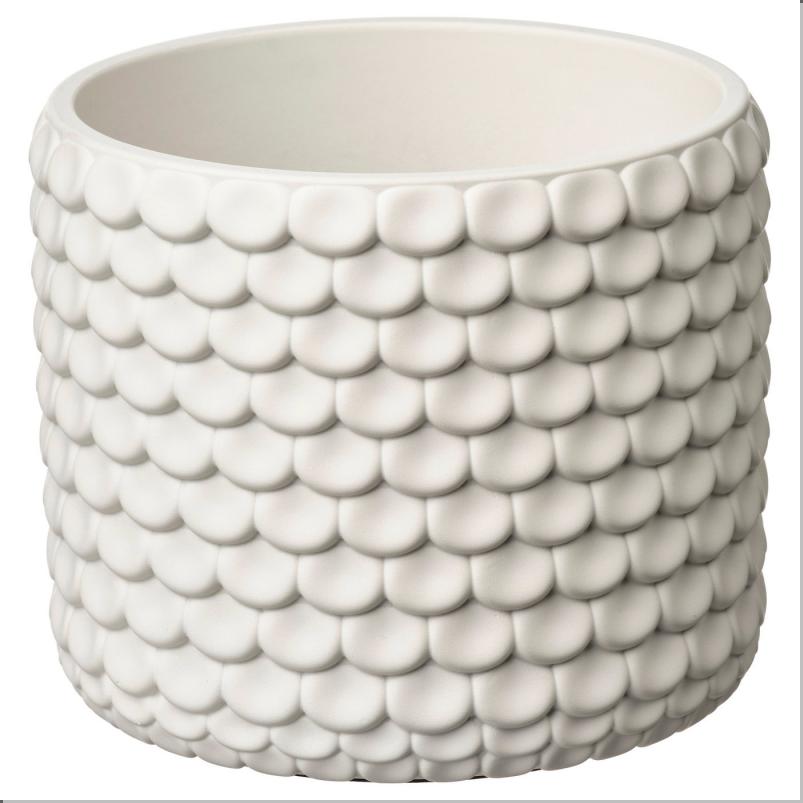 GLACIARBJORN グラシエールビョーン 鉢カバー - ホワイト 9cm