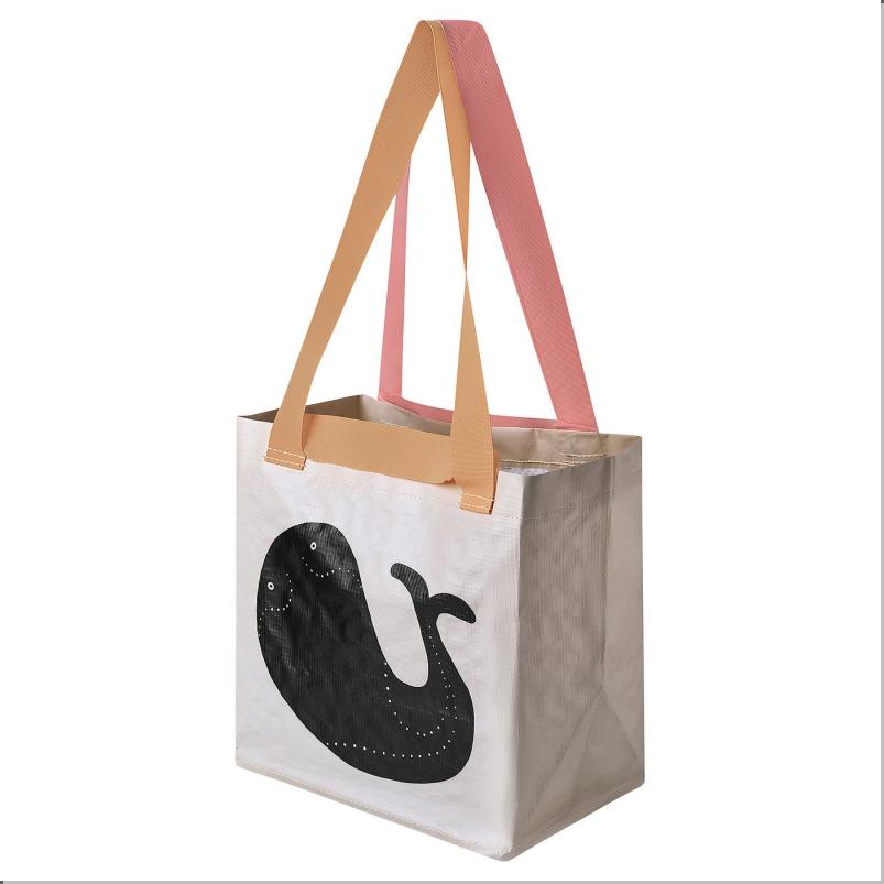 ROMELSON ロメルソーン キャリーバッグ - クジラ模様 27x18x27cmx13L