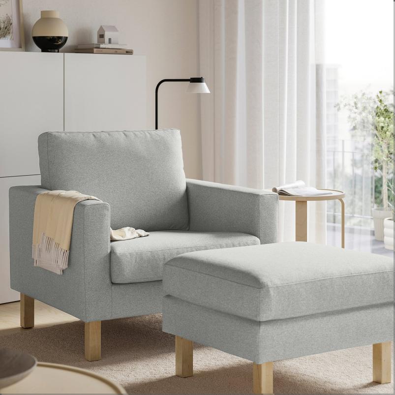 SALTSJOBADEN サルトショバーデン オットマン - トネルード グレー