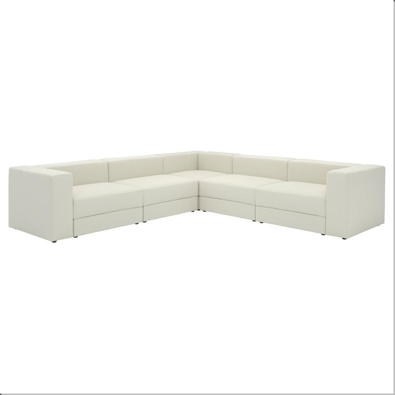 JATTEBO イェッテボ 6人掛けモジュールコーナーソファ - アクスヴァラ オフホワイト