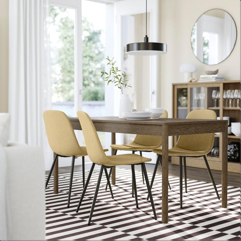 TONSTAD トンスタード / NORDMANSSKÄR ノルドマンスシェール テーブル＆チェア4脚